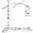 H1251F89D Parts Breakdown Tilt Cylinder, Trim Cylinder, Motor & Pu...