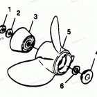 H1251X89E Straight Hub Props