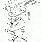 H0053S89B Top Cowl & Fuel Tank (88a Models)