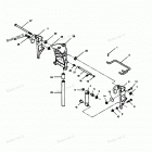 H1251E89B Swivel Bracket And Stern Brackets Models With Power Trim