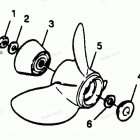 H1258A89E Straight Hub Props