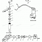 H1251K89B Parts Breakdown Tilt Cylinder, Trim Cylinder, Motor & Pu...