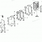 H0507U89B Reed Plate And Adapter Flange