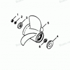 H0858X89F Flared Hub Prop