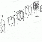 H0507Y89B Reed Plate And Adapter Flange