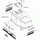 H0507X89B Engine Cover Spectrum & Bayliner Models