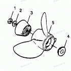 H085LD89A Straight Hub Props