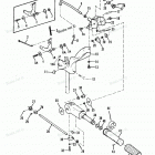 H0152S84A Tiller Handle And Throttle Linkage (84a-92b & Ser. # E00...