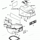 H0093F89A Top Cowl (90a Thru 92b & Ser. # E000001 Thru E127699)