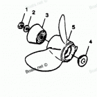 H1258I89B Straight Hub Props