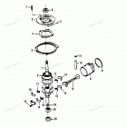 H0152S84A Crankshaft And Piston (84a Thru 87a Models)