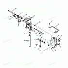H1251A89C Swivel Bracket And Stern Brackets Models With Power Trim