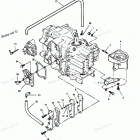 H0507X89D Recirculation System And Starter Brackets