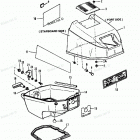 H0092285A Top Cowl (90a Thru 92b & Ser. # E000001 Thru E127699)