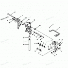 H0856A89F Swivel Bracket And Stern Brackets Models With Power Trim