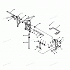 H1258V89B Swivel Bracket And Stern Brackets Models With Power Trim