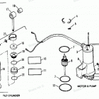 H1501X89A Tilt Cylinder - Motor And Pump