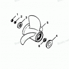 H0853F89F Flared Hub Prop