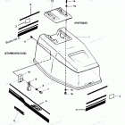H0507H89B Engine Cover Spectrum & Bayliner Models