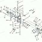 H0853F89B Swivel Bracket And Stern Brackets Models Wihout Power Tr...