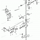H085LD89A Towershaft And Throttle Linkage