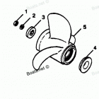 H1258V89B Flared Hub Props