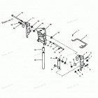 H0858F89B Swivel Bracket And Stern Brackets Models With Power Trim