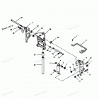 H0858G89F Swivel Bracket And Stern Brackets Models With Power Trim