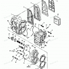 H0507Y89D Cylinder Block, Head And Exhaust Chest Cover