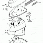 H0072S89B Top Cowl & Fuel Tank (88a Models)