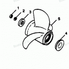 H1258L89B Flared Hub Props