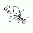 H0858X89H Flared Hub Prop