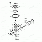 H0153S89A Crankshaft And Piston (84a Thru 87a Models)
