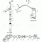 H1251X89C Parts Breakdown Tilt Cylinder, Trim Cylinder, Motor & Pu...