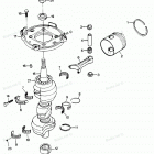 H0853X89B Коленвал и поршни