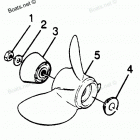 H0856L89B Straight Hub Props