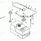 H0052S89B Fuel Tank And Line (88b Thru 92b)