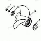 H1258M89B Flared Hub Props