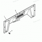 H125LD89B Transom Shield