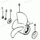 H0856W89B Flared Hub Props