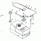 H0072S89B Fuel Tank And Line (88b Thru 92b)