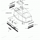 H0357I89A Engine Cover (blue Fin Models)