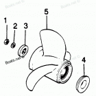 H0856K89B Flared Hub Props