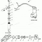 H1251F89E Parts Breakdown Tilt Cylinder, Trim Cylinder, Motor & Pu...