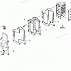 H0507X89B Reed Plate And Adapter Flange