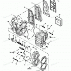 H0508F89D Cylinder Block, Head And Exhaust Chest Cover