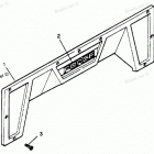 H085LD89A Transom Shield