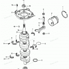 H1251A88C Коленвал и поршни