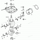 H0856H88B Коленвал и поршни