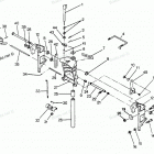 H0856N88B Swivel Bracket And Stern Brackets Models Wihout Power Tr...
